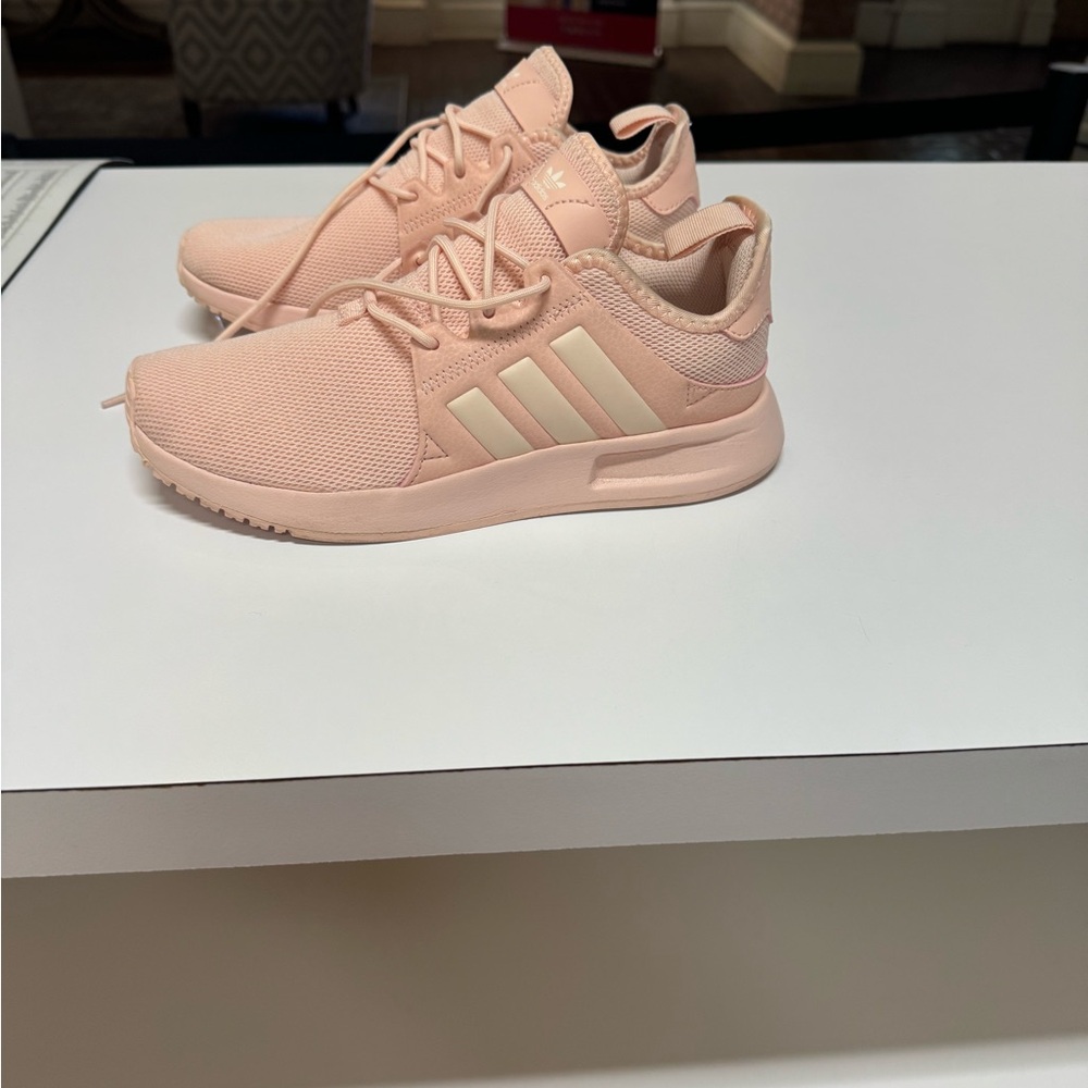 Pink Adidas sneakers